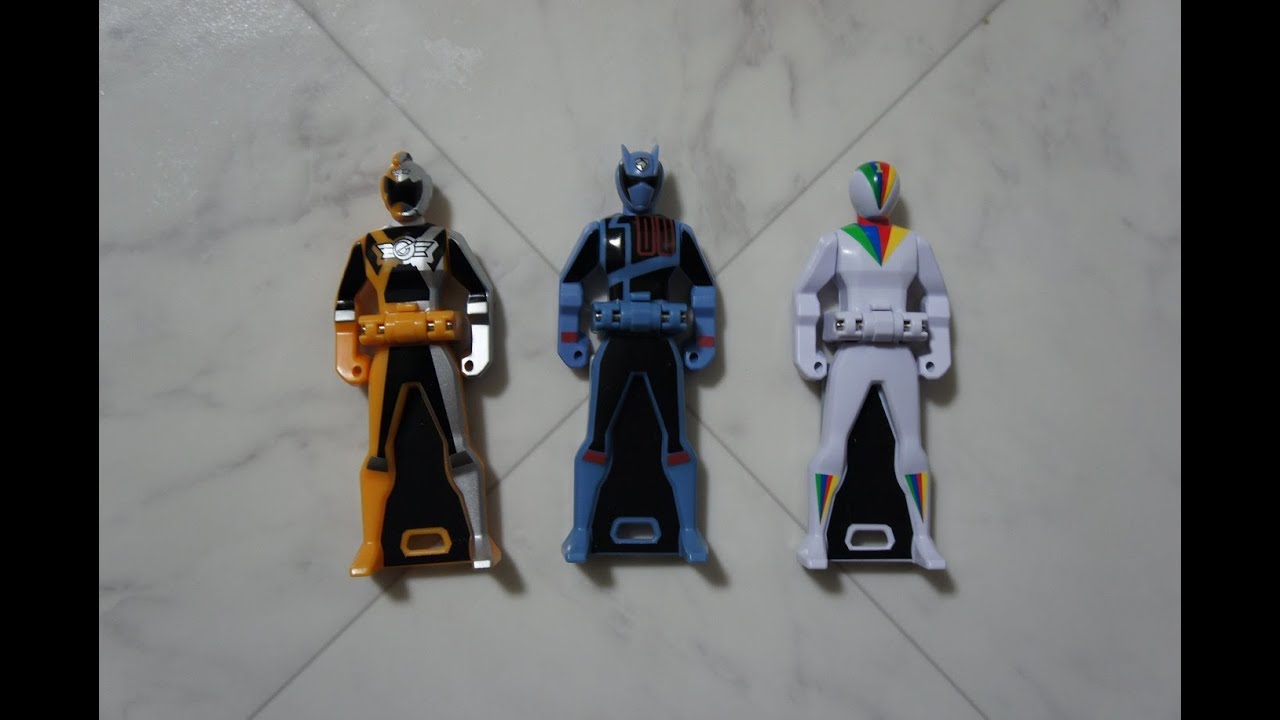 ♯Jdw19Igレジェンド戦隊レンジャーキー01人気5種