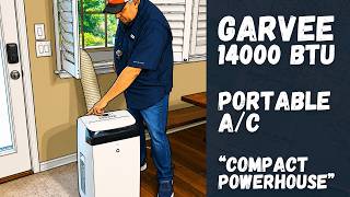 Garvee 14,000 BTU Portable A/C Compact powerhouse