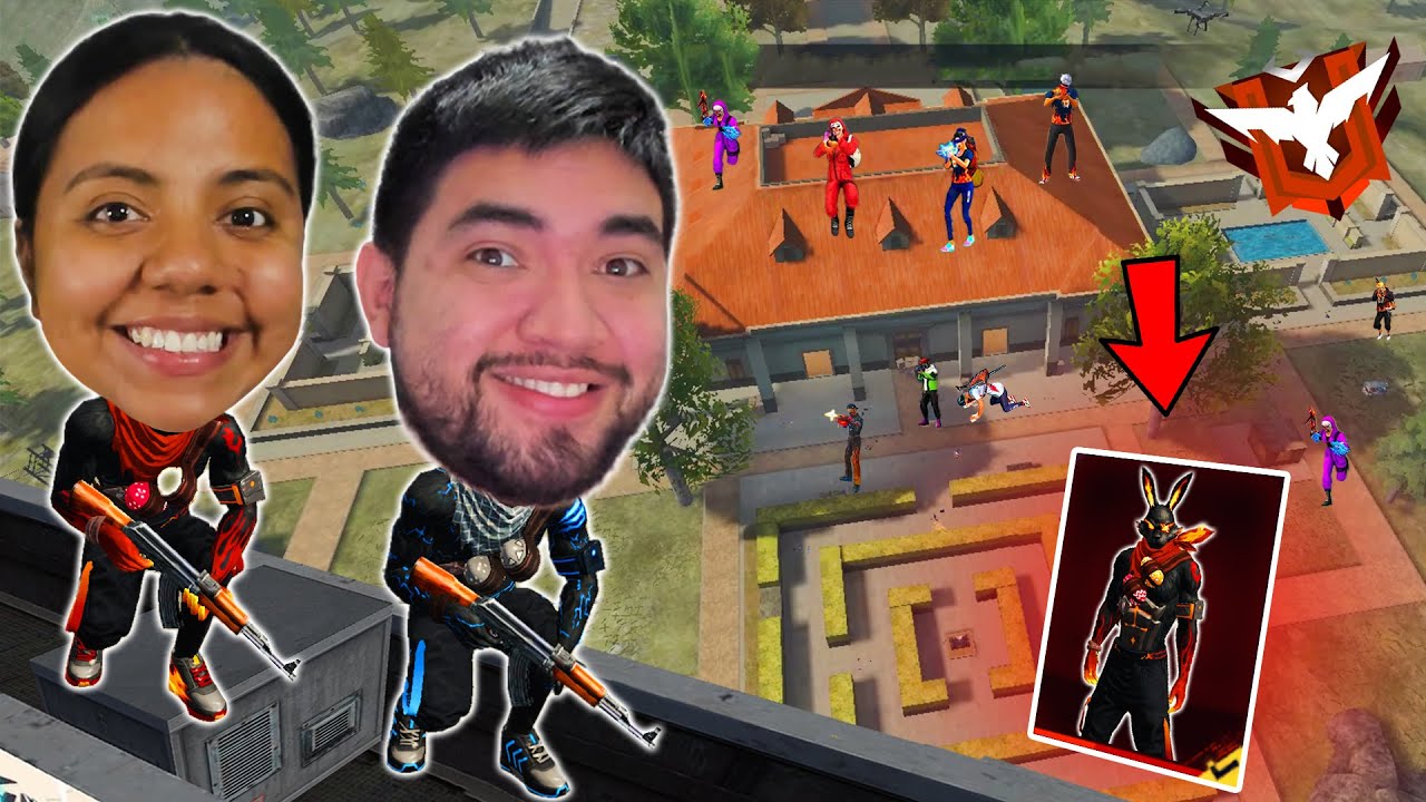 USAMOS LOS MEJORES TRAJES DE CONEJOS DE FREEFIRE 😍