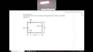 MME 412_512-L18-#56e Example 5.2-2 Torsion in a Thin Walled Tube with varying thickness