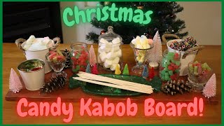 Christmas Candy Kabob Board ~ Christmas Party Games for Kids ~ Vlogmas Day 16! screenshot 1