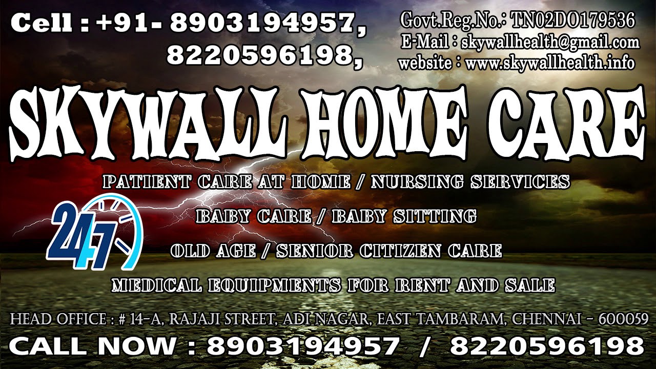 Female attender work for home care in Madurai YouTube