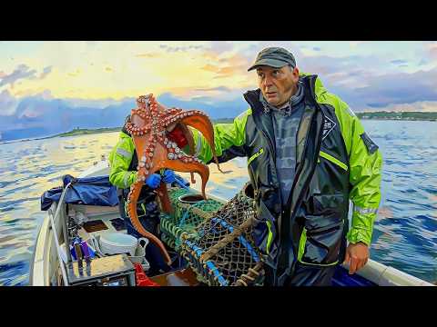 A Fantastic Morning To Haul Pots For Some Magnificent Spider Crabs
