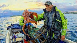 A Fantastic Morning To Haul Pots For Some Magnificent Spider Crabs