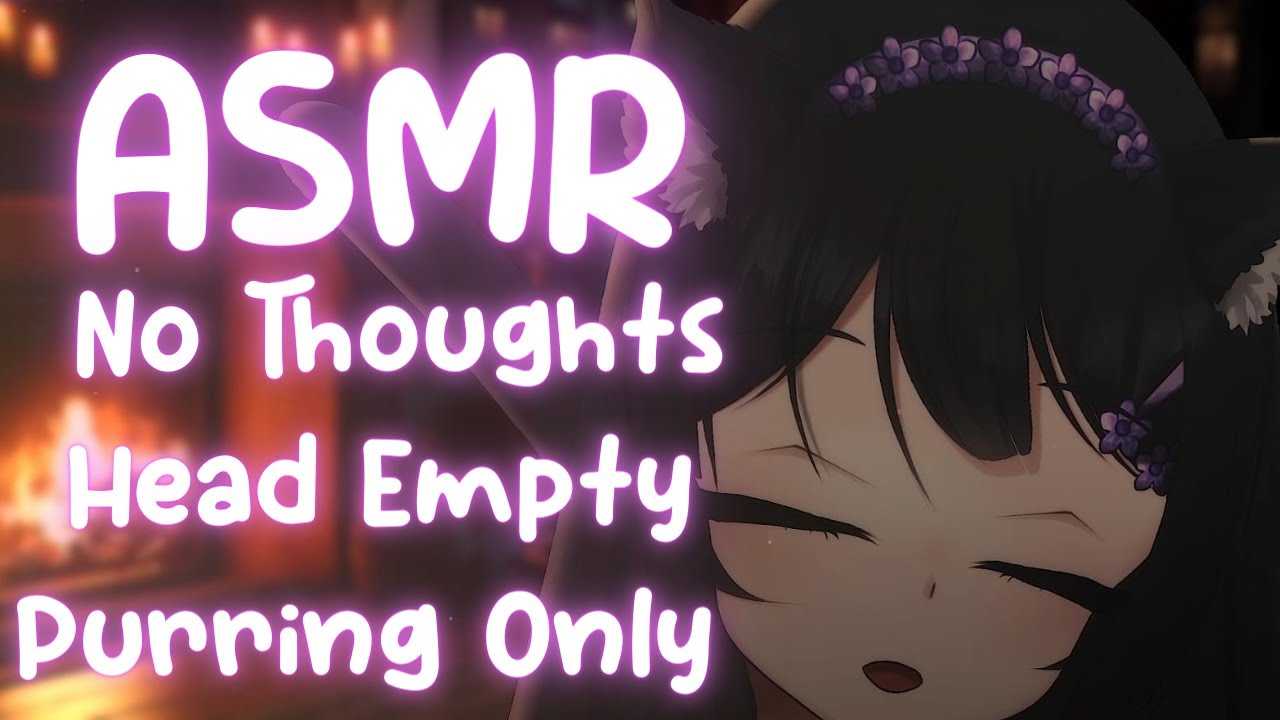 [ASMR] Catgirl gives you purrrrrrs~♥ cozy purring cat asmr with a little of meow's and nya's~