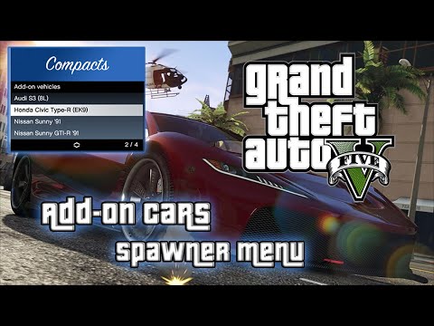 GTA 5 - Add-On Vehicle Spawner Mod Tutorial