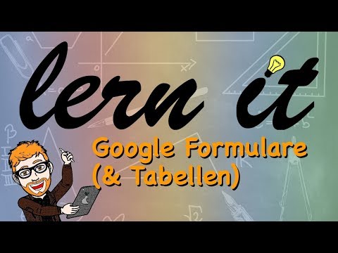 Google Formulare (& Tabellen)