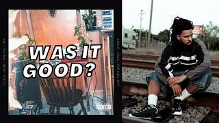 My Honest Review Of J Coles The Fall Off