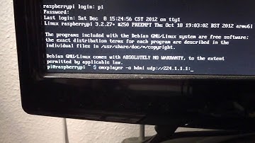 Raspberry Pi Decoding H.264 UDP Stream via OMXplayer