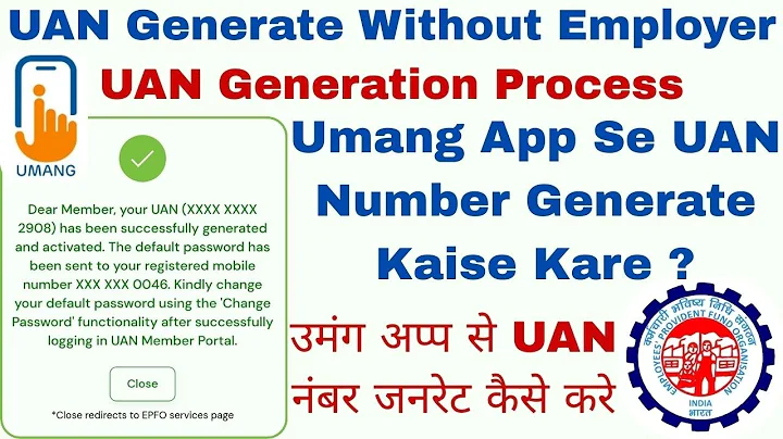 UAN allotment and activation in umang app | Generate UAN Number by Umang | UAN Allotment & Activate 