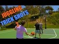 Juggling trick shots 2  legendary shots  josh horton