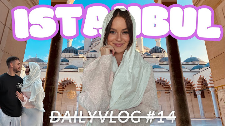 ISTANBUL VLOG 🇹🇷 - Iman's Turkish is getting better and better 🇩🇪