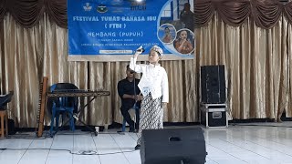 Juara 1 FTBI lagu Maskumambang - Sley Korea