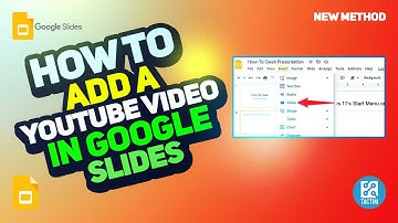 How to Add a YouTube Video in Google Slides | Step-by-Step Tutorial 2025