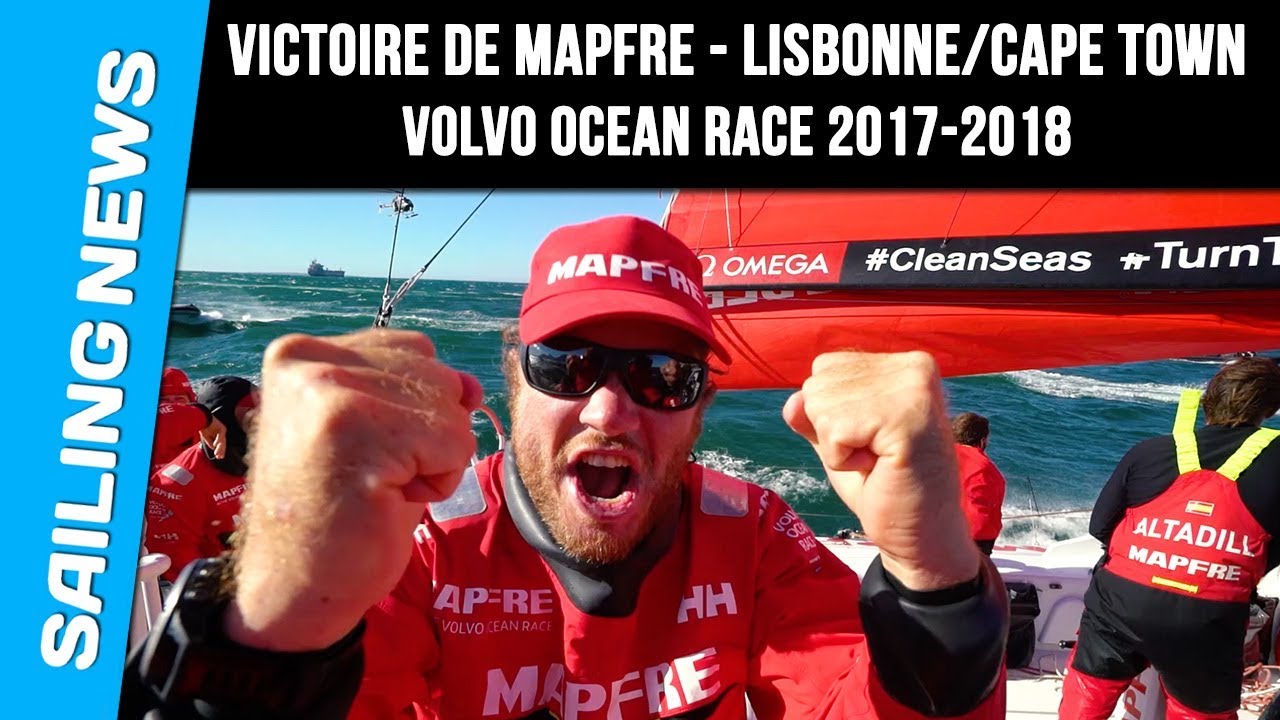 ⁣Victoire de MAPFRE - Lisbonne/Cape Town - Volvo Ocean Race 2017-2018