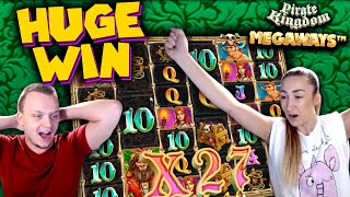 MEGA BIG WIN on Pirate Kingdom Megaways! screenshot 5
