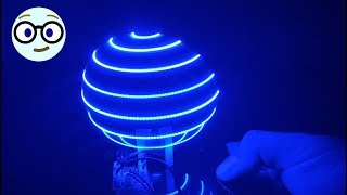 POV Rotating LED Globe 😵 Gadgetify