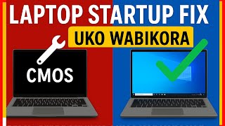 💻 FIX Laptop Startup Error (CMOS) – UKO WABIKORA | Black Screen BIOS Problem Solved ✅