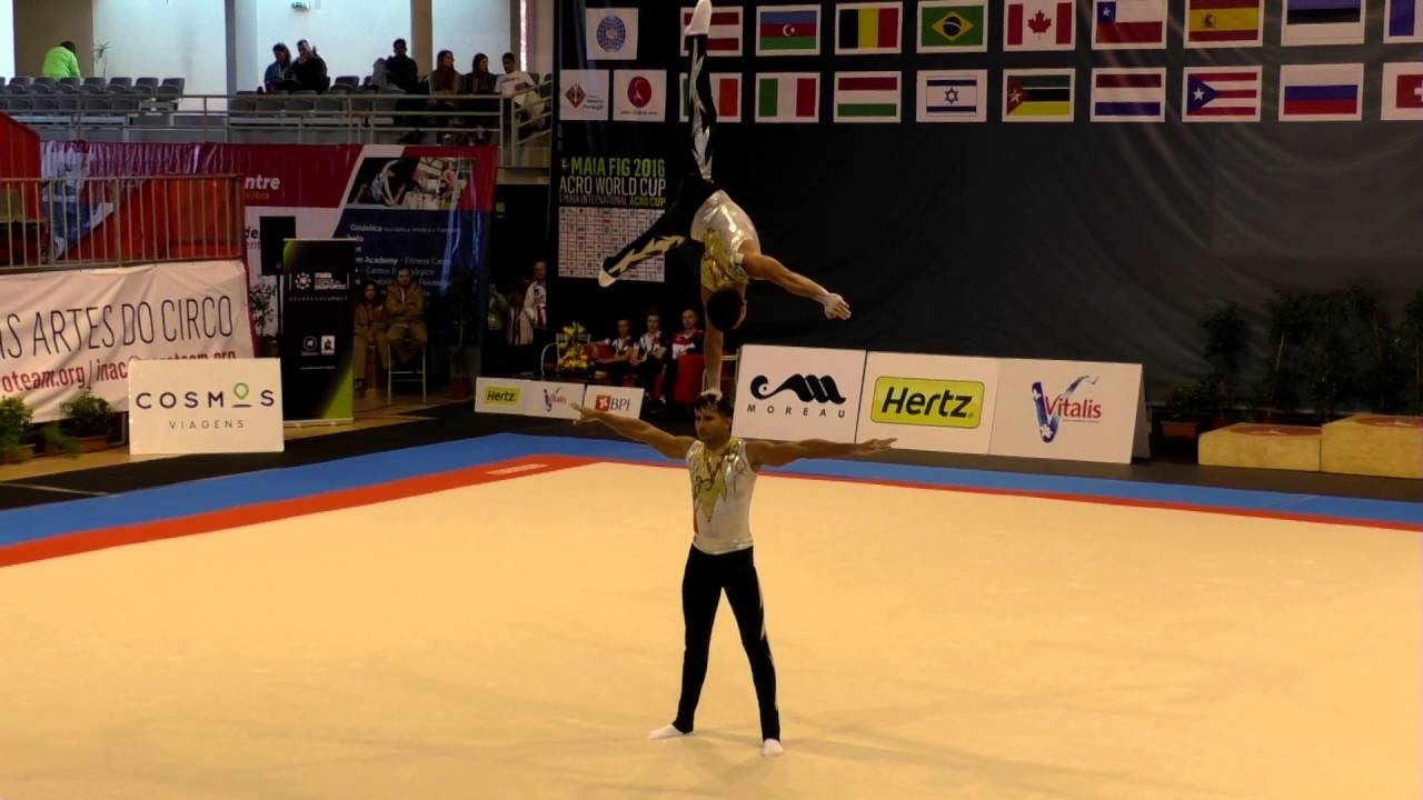 Maia Acro WorldCup 2016   155   PnA   SEN   MP   PUR    Bal   GARCIA MALDONADO & MORALES