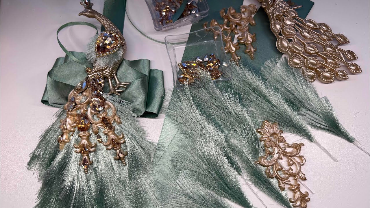 Декор павлина. Урок первый. 