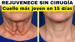 Adiós cuello flácido y arrugas | Reafirmar y rejuvenecer el cuello sin cirugía