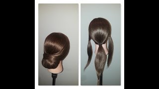 تسريحه شعر سهله وسريعه للمناسبات screenshot 4