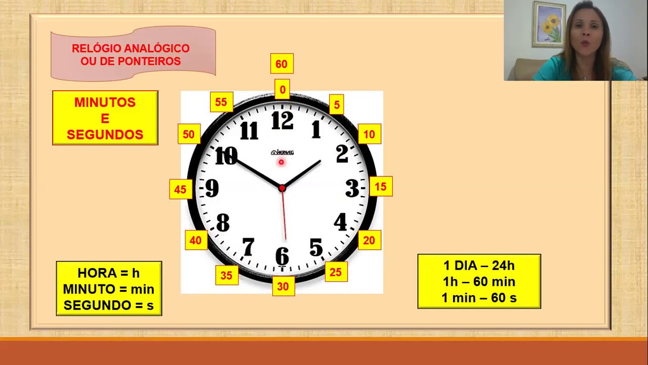 horas minutos e segundos