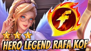 THIS SHOULD BE ILLEGAL!! 3 STAR RAFAELA KOF OP STRAT!! MAGIC CHESS GO GO  screenshot 2