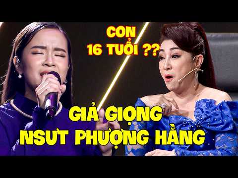 'GỤC NGÃ' trước bé gái 16 TUỔI hát CẢI LƯƠNG HƠI DÀI, BGK chấm 10 điểm vì quá giống NSƯT Phượng Hằng