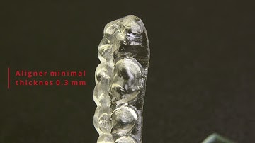 IZZI-Directly 3D Printed Clear Aligners