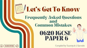 Frequently Asked Questions in IGCSE Chemistry Paper 6 | Must-Know for 0620 Exam | Simple AlChemy