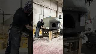 Brick Pizza Oven Build Process Of Marra Forni