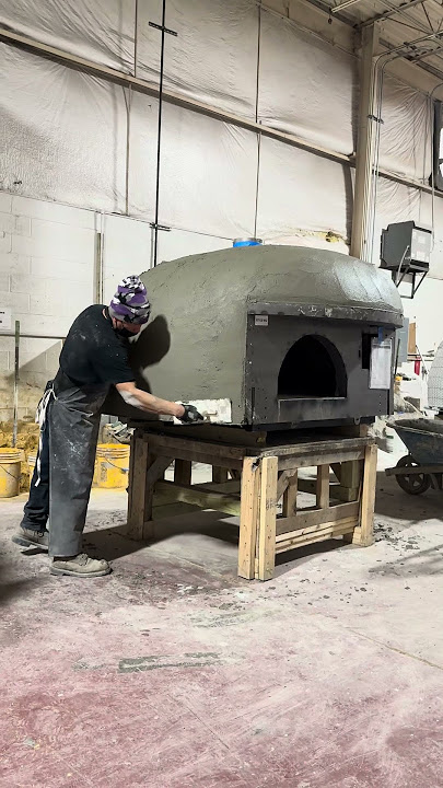 Brick Pizza Oven Build Process of Marra Forni