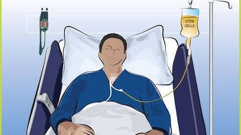 Stem Cell Infusion; healthy stem cells are delivered into the patient’s bloodstream