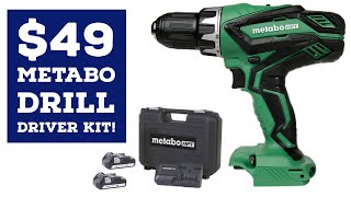 $49 Metabo Drill/Driver Kit!  $99 Brushless Drill & Impact Kit! (Metabo Blowout at Lowes)
