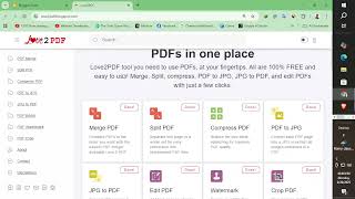 Merge Multiple PDF Files into One | Love2PDF Free Online PDF Merger Tool