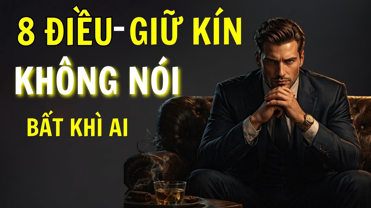 8 ĐIỀU TUYỆT ĐỐI PHẢI GIỮ KÍN - NÓI RA LÀ MẤT TÀI VẬN , DÙ  THÂN ĐẾN MẤY 