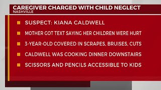 Caregiver charged with child neglect