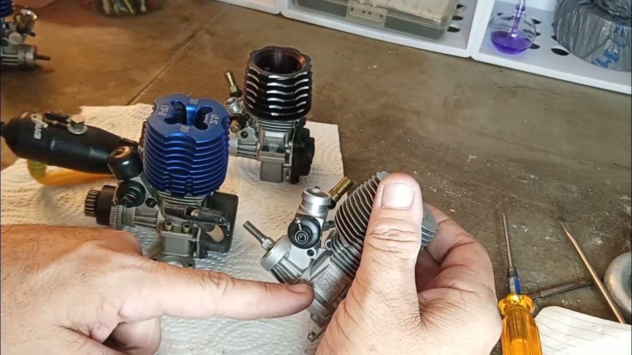 Let's talk about OS .18 nitro engine variants. cv-r dtx 18 fs-18sr