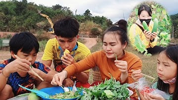 hnub no nkauj zag tuav qaub dib peb noj qab kawg li nawb