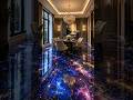 Galaxy Nebula Epoxy Floor Transformation | Luxury Dining Room Resin Flooring ..
