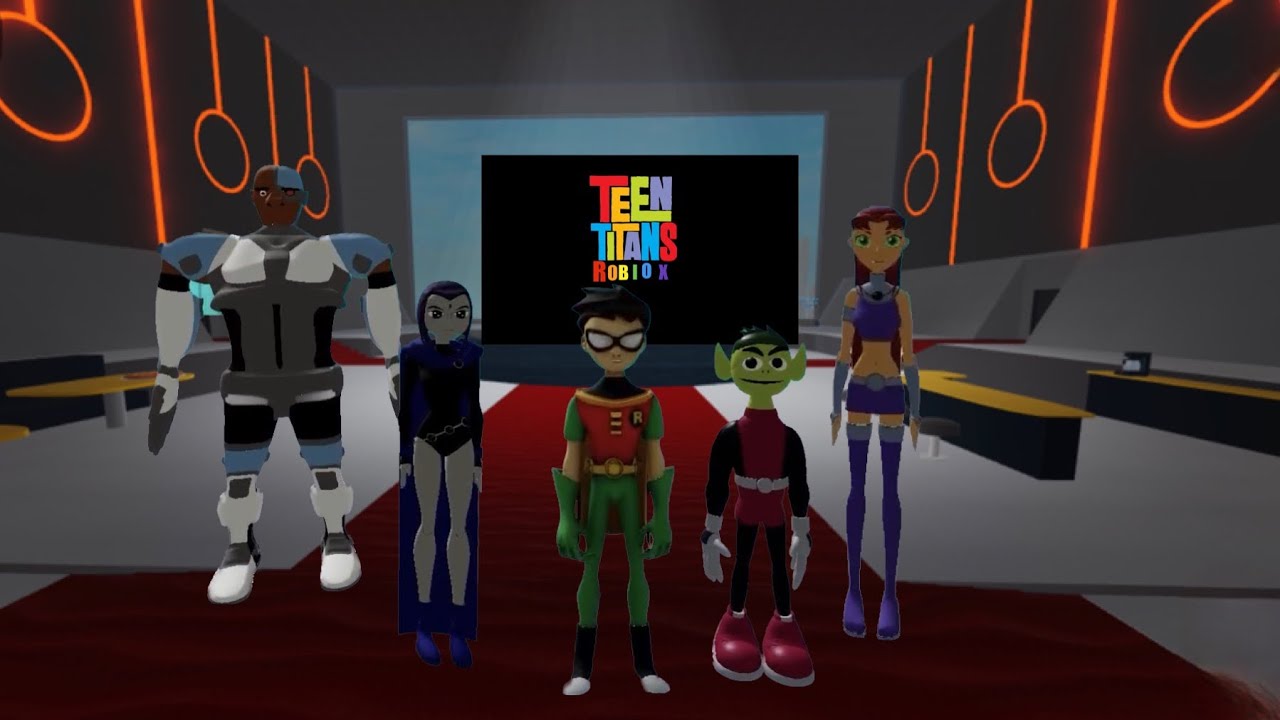 Teen Titans in Roblox - YouTube