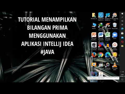 MENAMPILKAN BILANGAN PRIMA MENGGUNAKAN INTELLIJ IDEA