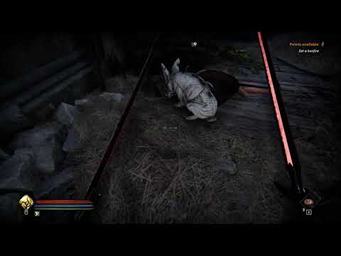 Tainted Grail Fall of Avalon Easter Egg - Kingie the White Rabbit (Monty Python reference)