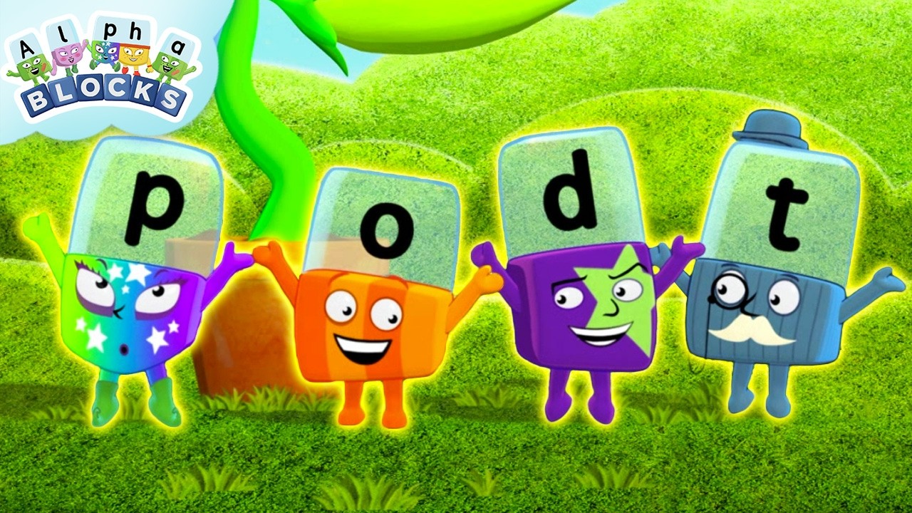 キッズ・ファミリー Learn to Read with the Alphablocks Half Term A to Z Fun! 🔤 | Learn to Read and Spell for Kids
