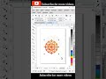 corelDraw logo design tutorial | pattern design in coreldraw #shorts #logo #ytshorts #viral