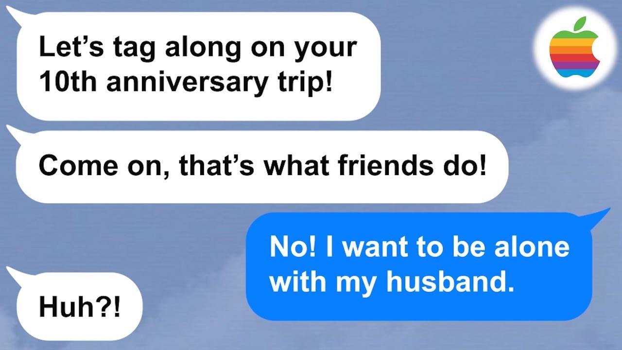 【Apple】A friend took advantage of my 10th anniversary trip and even asks me to pay the hotel bill!!