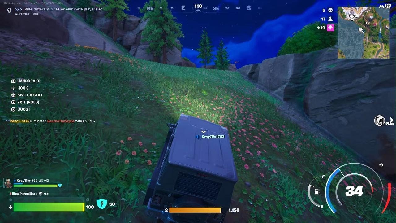 Battle Royale, zero, build reload.With my friends, Aiden.Won't be one with every gun.