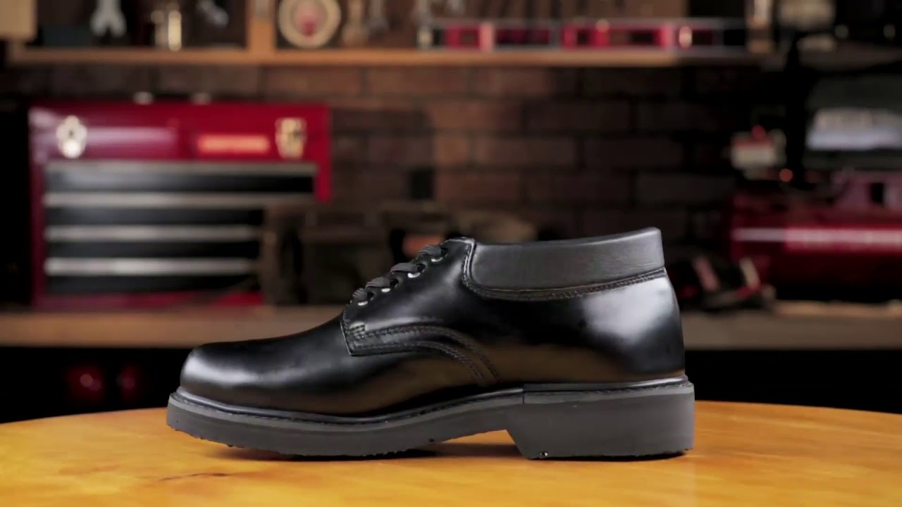 diehard men's soft toe work oxford