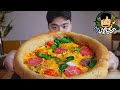 ASMR MUKBANG 떡볶이 피자 & 치즈 스틱 TTEOKBOKKI PIZZA & CHEESE STICK EATING SOUND!